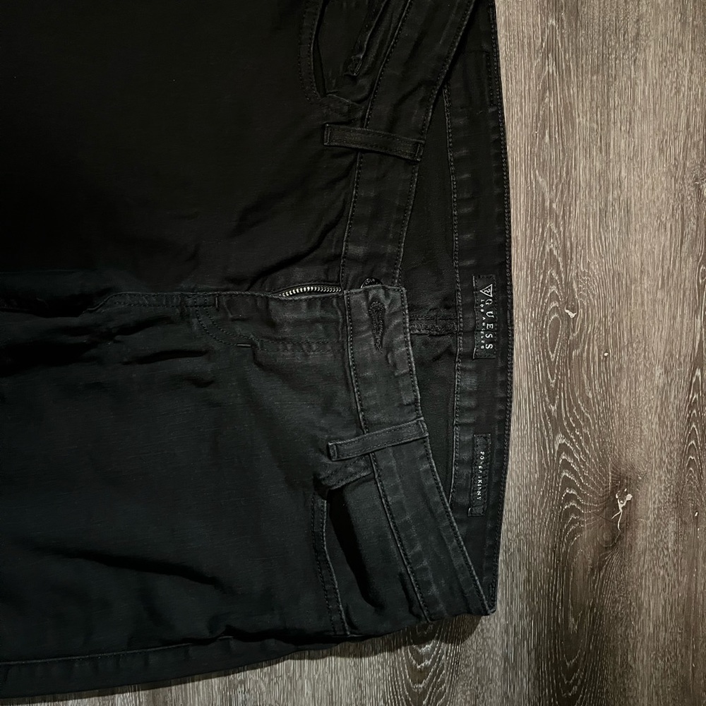 Guess black jeans. - Picture 2 of 2